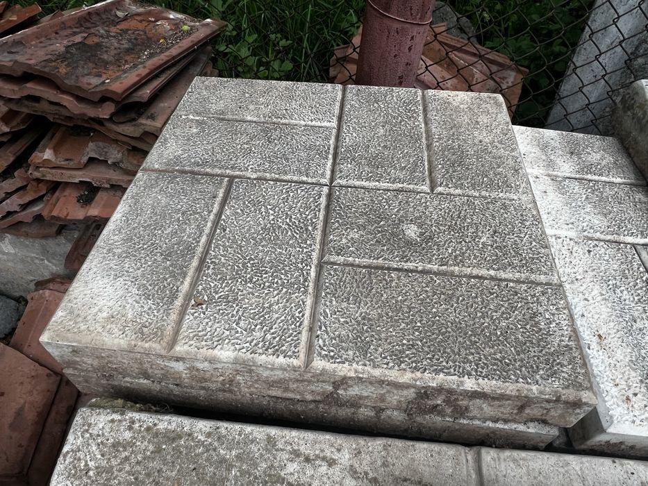 Dale beton 400x400x50, 6 lei