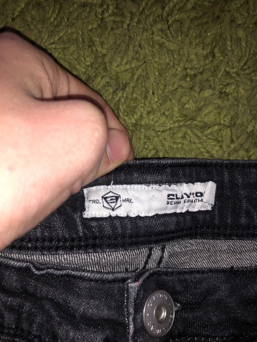 Blugi scurti Clayo fitter black