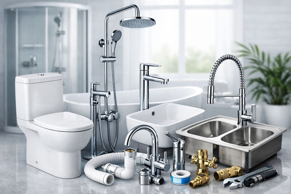 Сантехника и комплектующие в Астане.