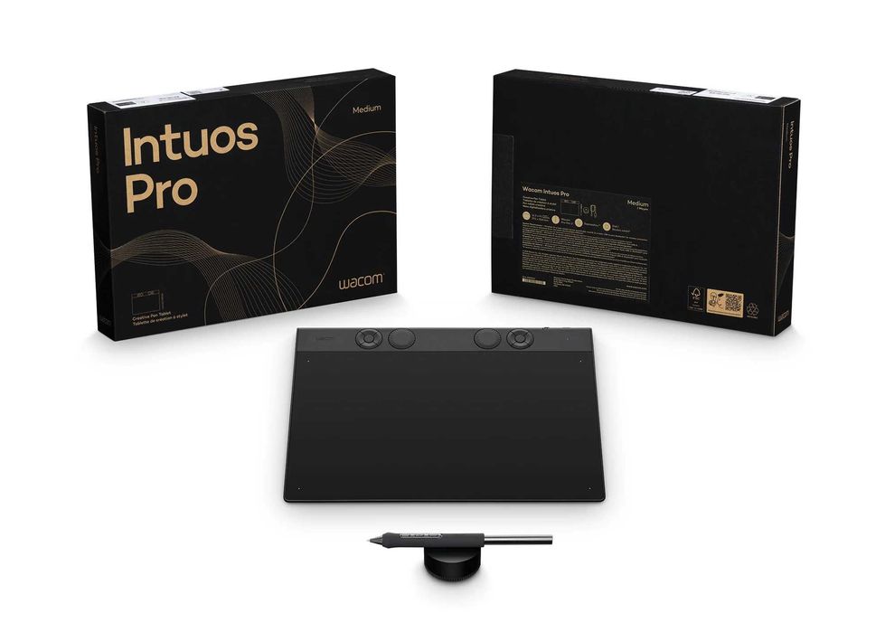 Новинка! Графический планшет Wacom intuos Pro Medium (2026) PTK670K0A