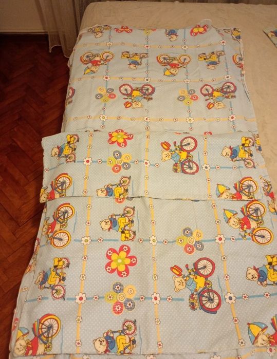 Set Lenjerie pătuț, Husă saltea, pături