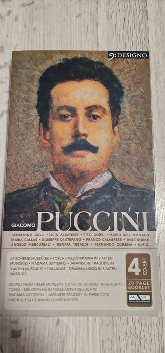 Cd-uri cu muzică clasică puccini bach