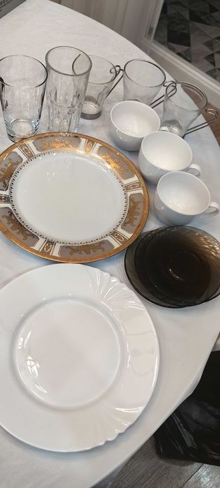 Посуда разная остатки