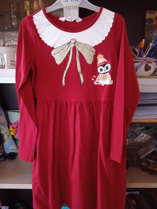 Детски рокли 104- 116см. и дрехи за момиче 7- 8 години