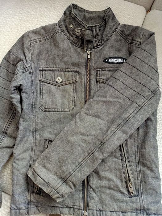 Куртка джинсовая утепленная