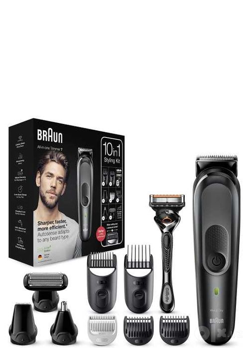 Триммер универсальный Braun MGK7330, 10-в-1 + Бритва Gillette