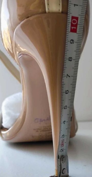 Sandale  piele naturala lăcuită ( Benvenuti)