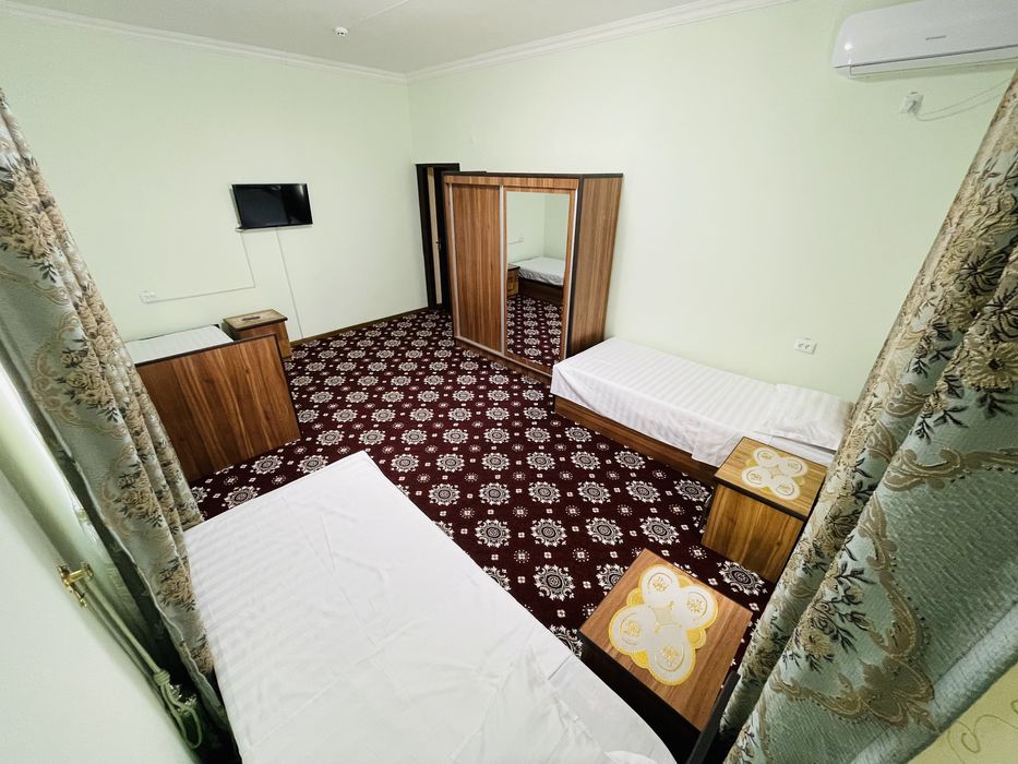 Суточная Квартира 4х комн ЛЮКС комнаты со всеми удобст Бухара +Рег.ця