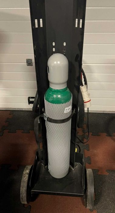 Aparat Sudură Profesional TIG Telwin Superior 422 Trifazat + Răcire CRA 4000 + Pachet Complet Aluminiu/Inox (Butelie Argon Nouă, Cărucior, Accesorii)