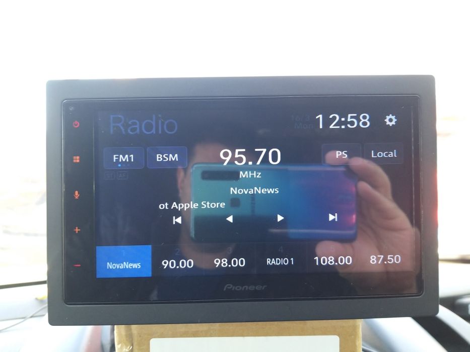 Pioneer SPH-DA360DAB Bluetooth и android auto Carplay, WiFi
