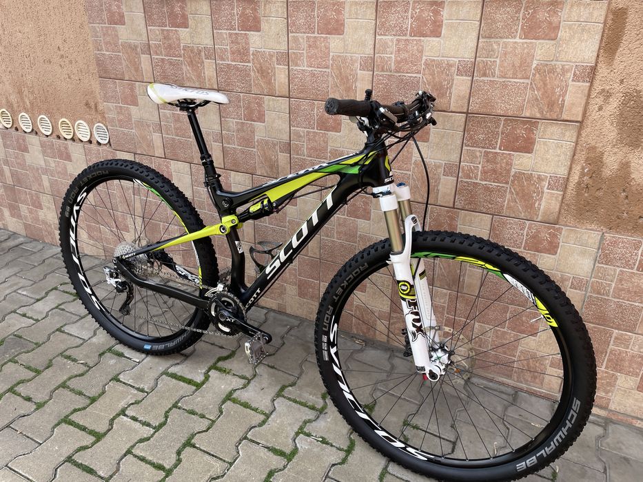 Mtb full suspension carbon 29-er XT Fox air