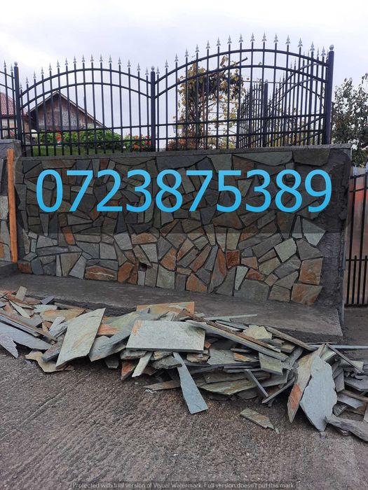 Transformă-ți Curtea cu Piatră de Munte – Rezistă Zeci de Ani