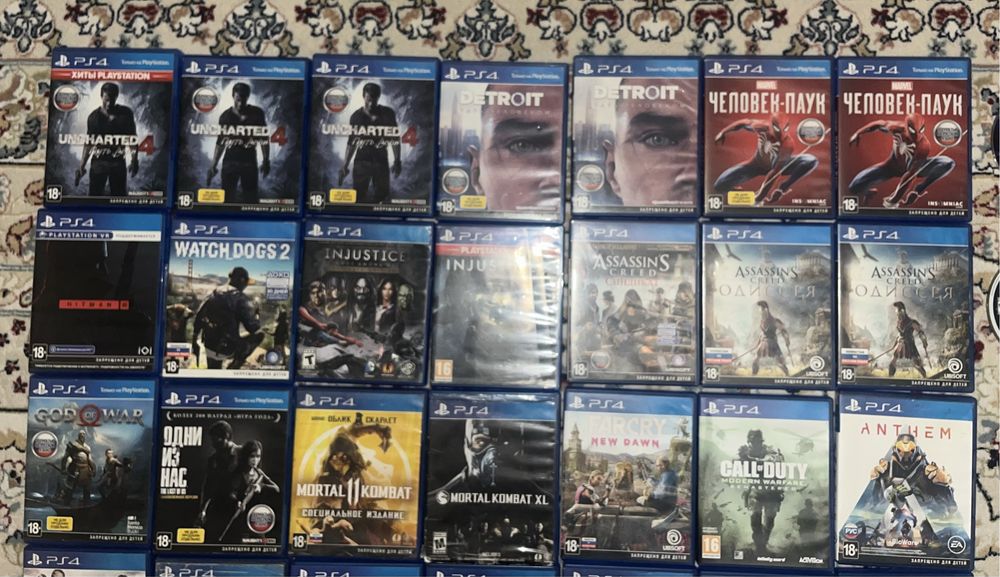 Продам Диски Игры для Ps4 и Ps5
