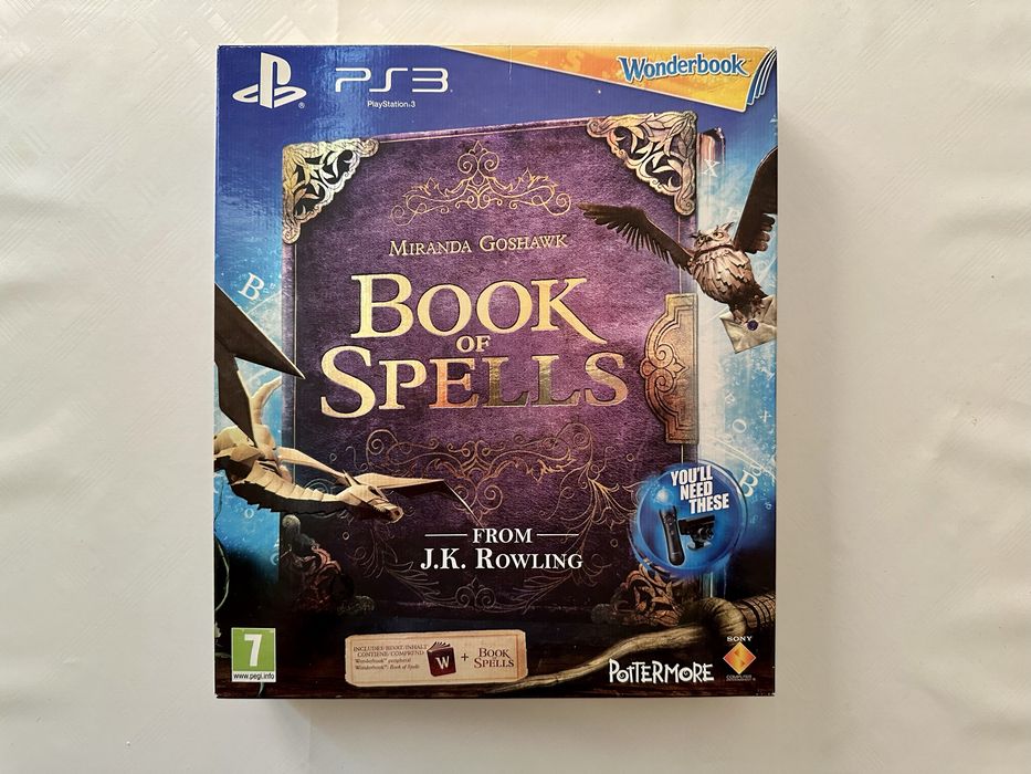 Joc interactiv Wonderbook: Book of Spells pentru PlayStation 3 PS3 NOU!