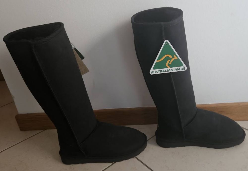 Cizme UGG Since 1974  originale - marimea 39, Ultra Tall (înalte), neg