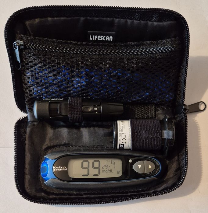 Glucometru nou ONE TOUCH Select Mini Lifescan Elveția