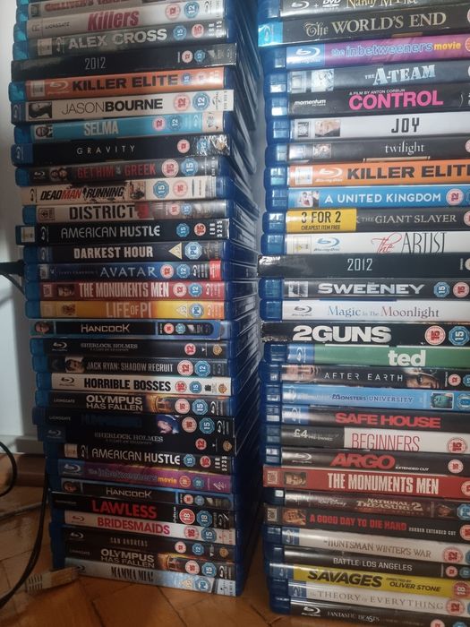 Lot 2,000 Blu-ray Engleză – Marvel, Avatar, Star Wars – 4,000€