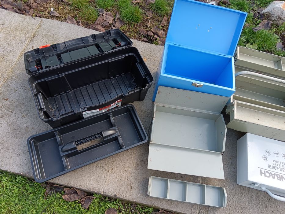 Truse de scule, Cutii, truse pt depozitare și transport scule