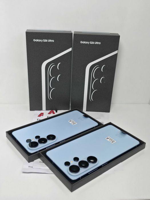 НОВ•Samsung S26 Ultra 256GB Sky Blue•Гаранция