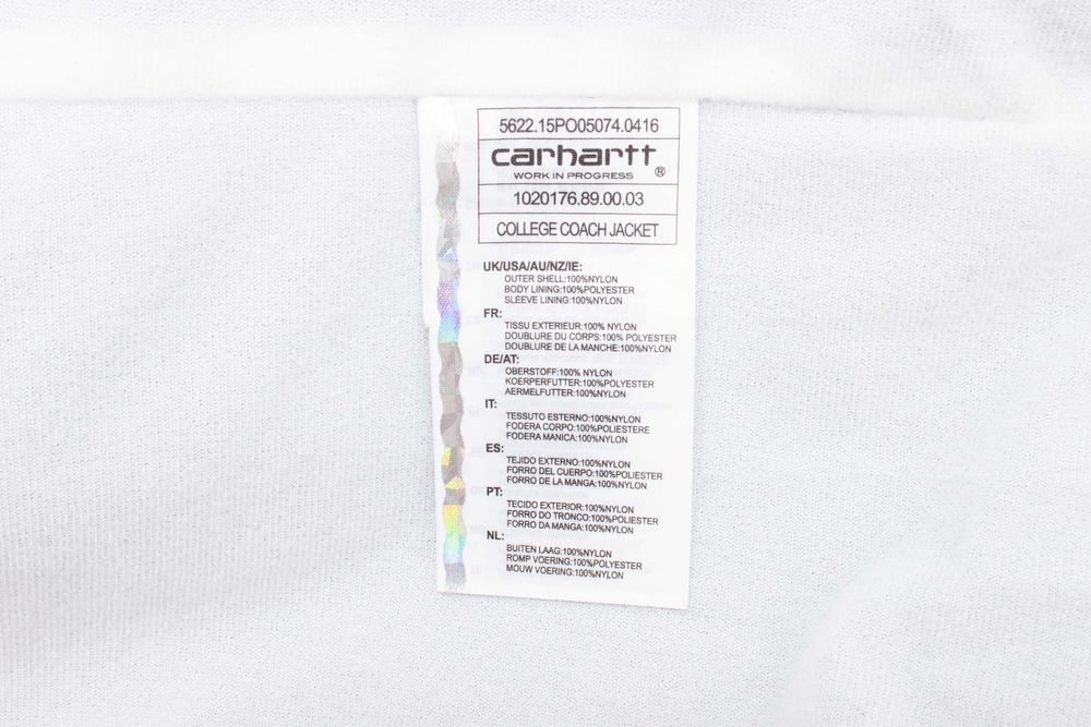 Carhartt WIP оригинално мъжко яке черно бомбър College Coach S