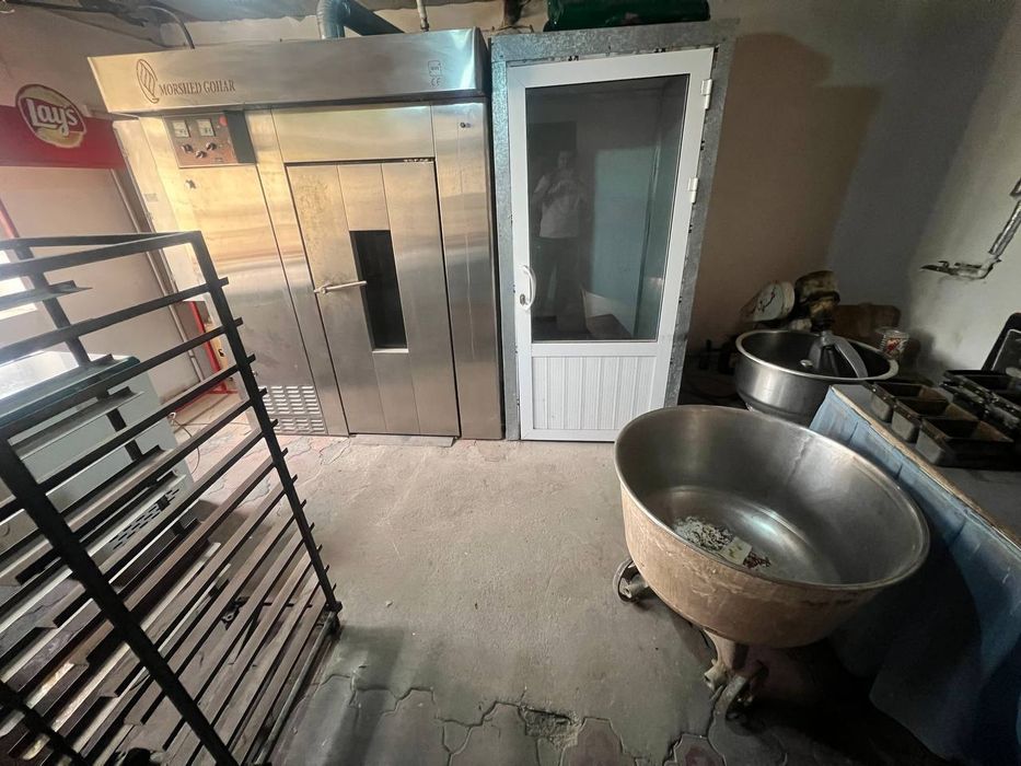 Non maxsulotlari uchun  pechka