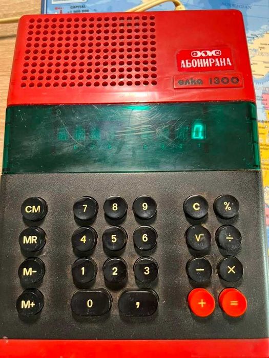 Ретро калкулатор ELKA 1300