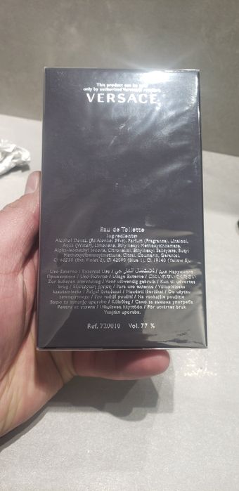 Versace pour homme  100%оргиналь