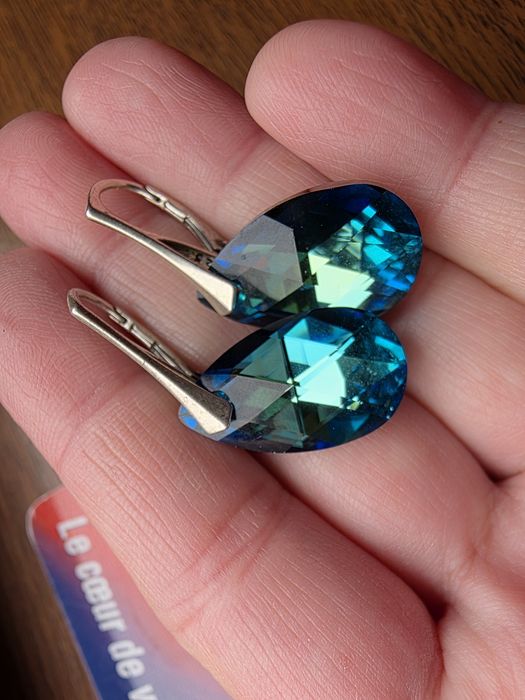 Cercei argint 925 cu swarovski