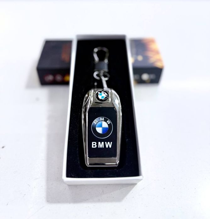 Зажигалка брелок часы,