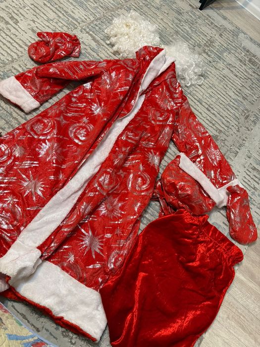 Прокат новогодний костюм Дед мороза