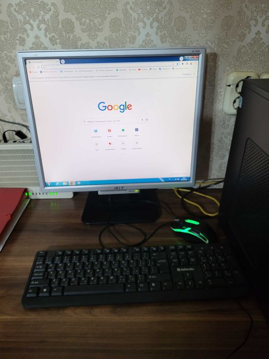 Компьютер Aser в комплекте