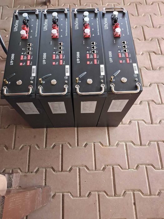 De vânzare baterii LiFePO4 Uhome LFP5000 – 5,12 kWh / modul