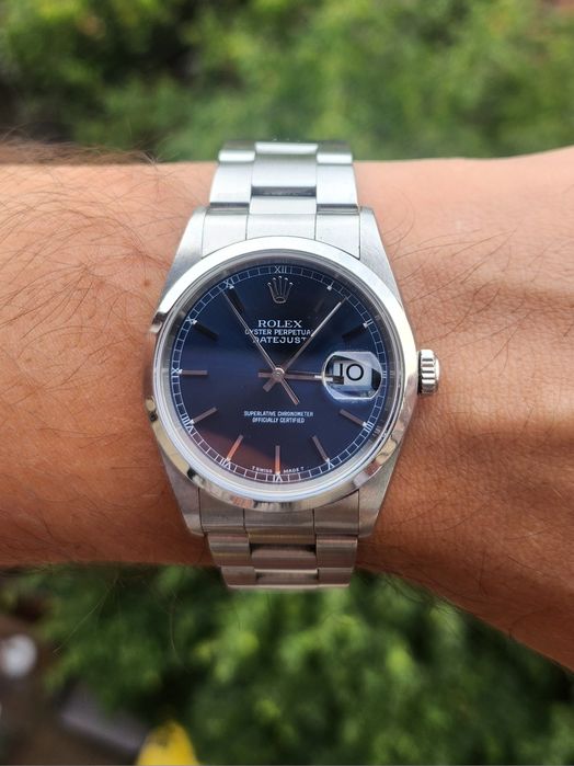 Rolex Datejust 36 Oyster Blue