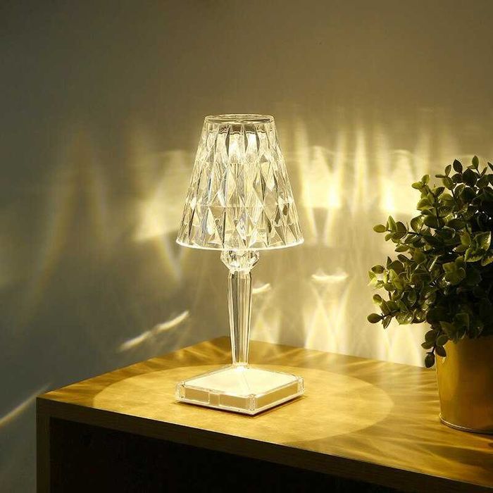 Lampa de masa Crystal Diamond