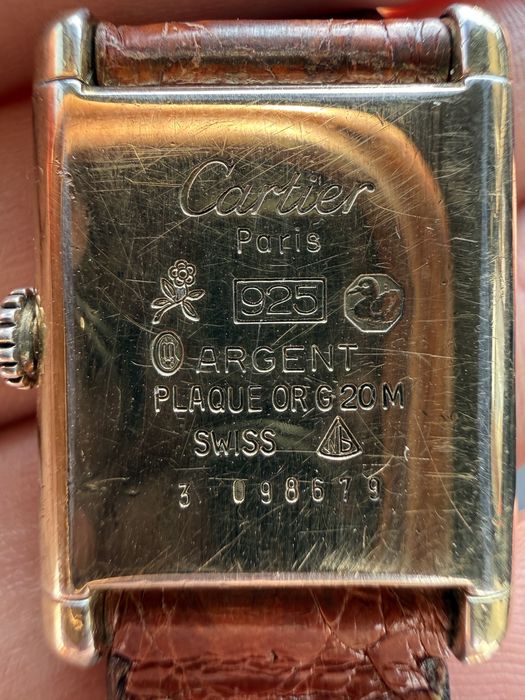 Cartier Must de Cartier Tank ref. 1613