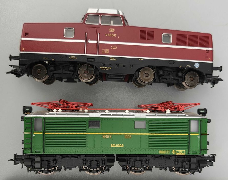 Locomotive trenulet electric H0, Piko, Roco & Trix