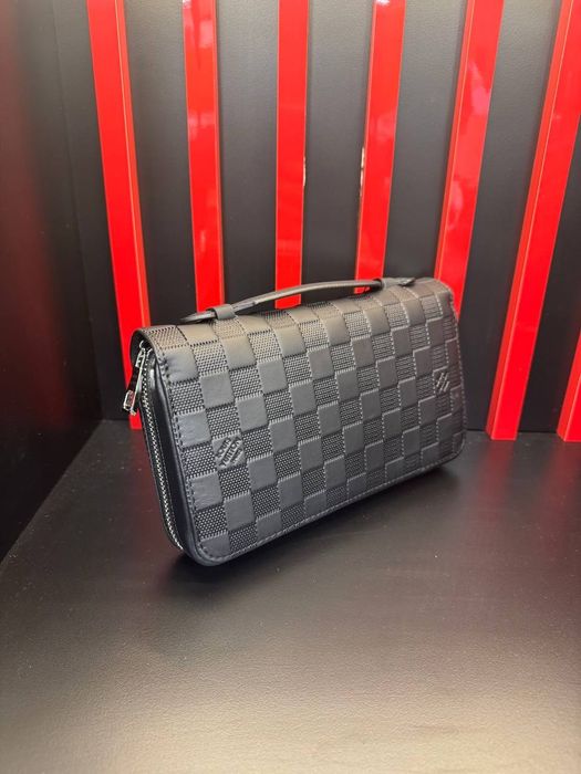 Мъжки портфейл L0uis Vuitt0n Zippy - естествена кожа