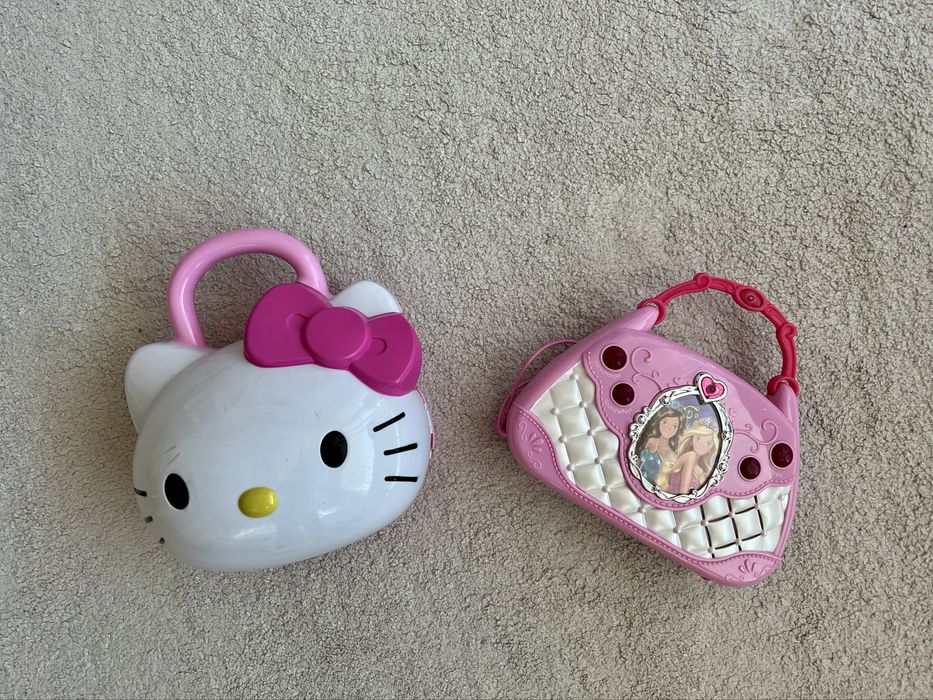 Детски комплект Hello Kitty + караоке с микрофон