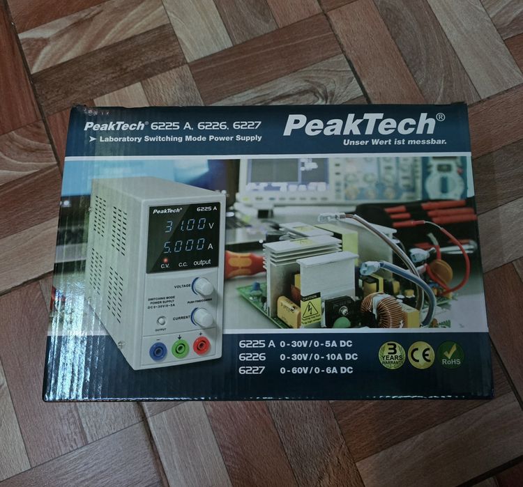 Sursa laborator 0-60V/0-6A P6227