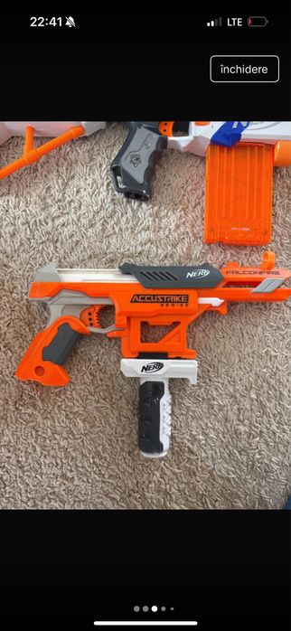 Pusti de jucarie Nerf