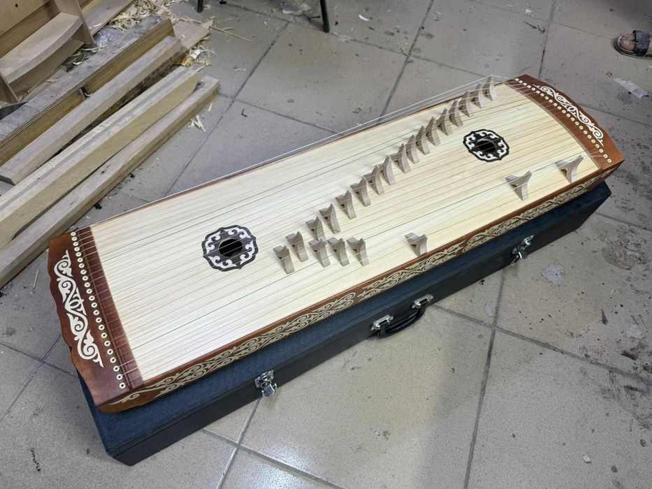 Музыкальный инструмент. Жетіген.