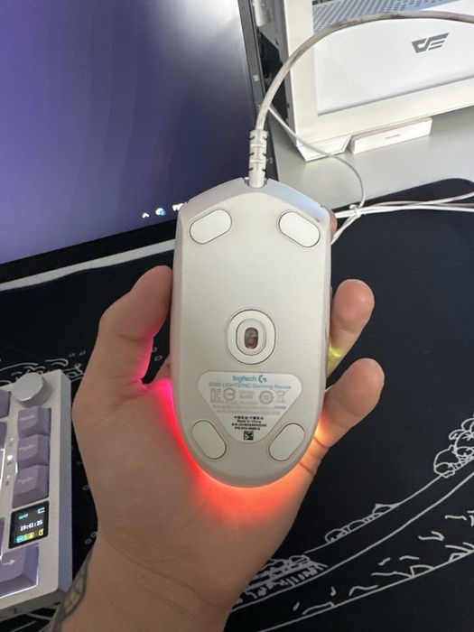 Logitech g102 белая