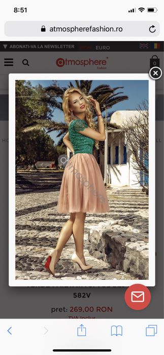 Atmosphere 36/S - transport inclus