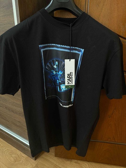 Мъжка нова тениска Karl Lagerfeld - M размер