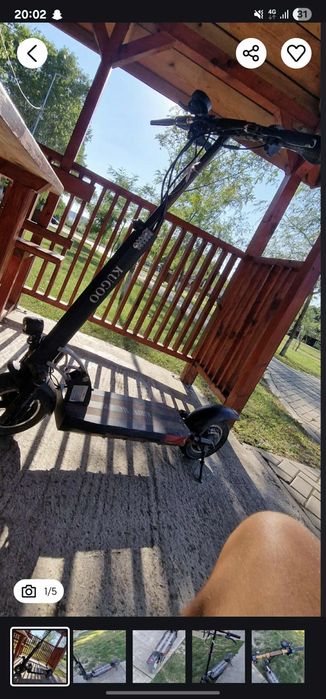 Vând trotineta kugo m4