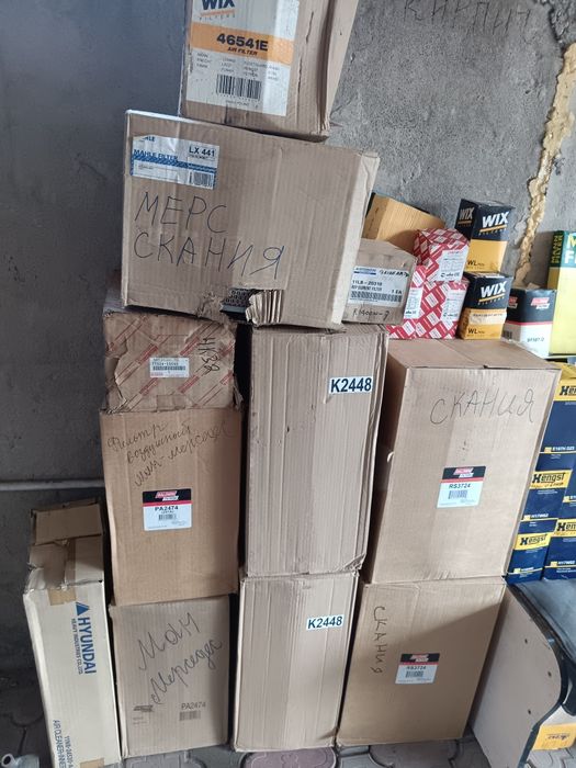 Фильтра Scania, Mercedes, Man.