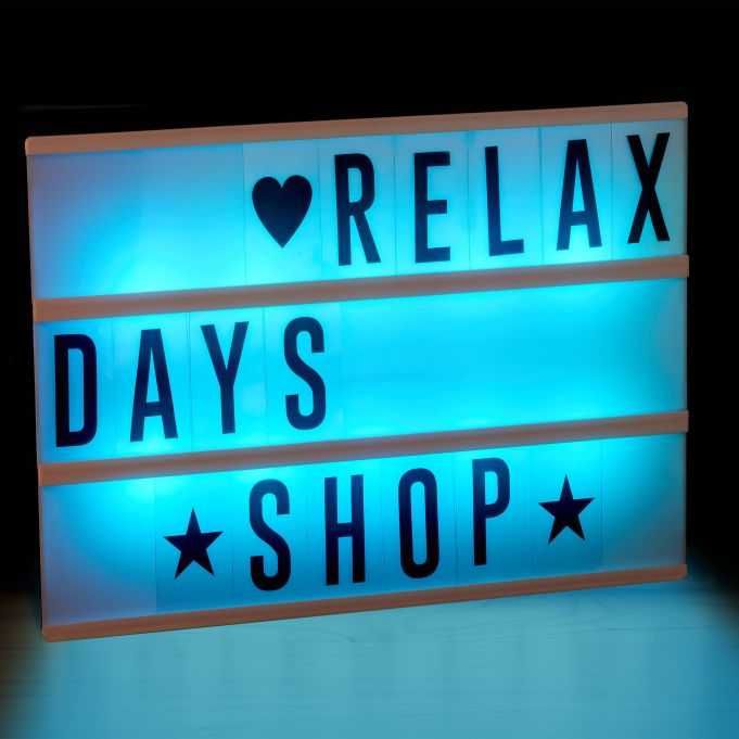 Светеща кутия с промяна на цвета Relaxdays