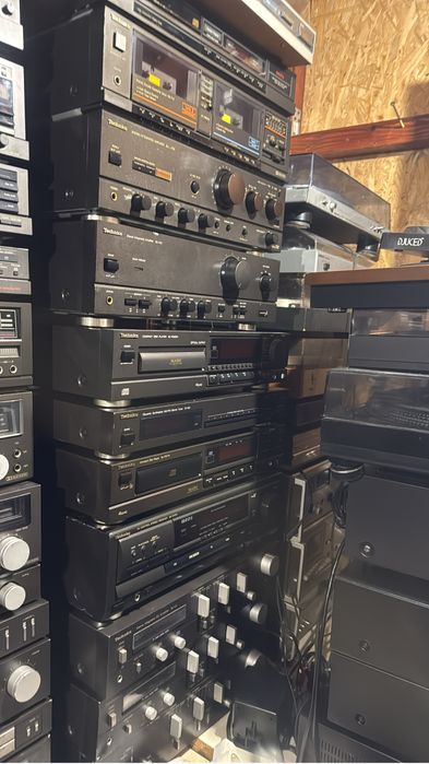 Technics amplificatore,cd,deck uri,tunere