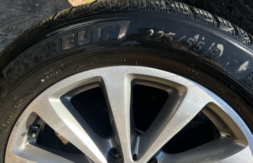 Jante mercedes e class 2016, Michelin 225 55 R17