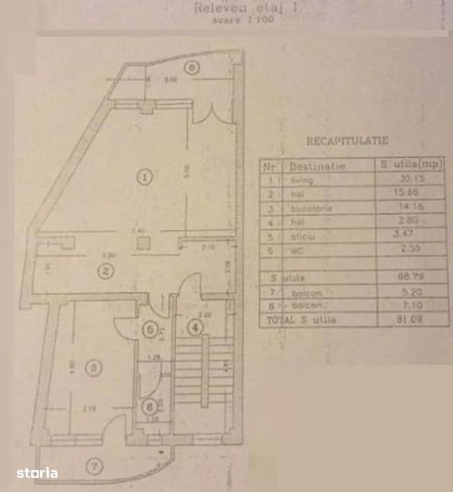 Inchiriere apartament 2 camere in vila constructie 2002 Cotroceni